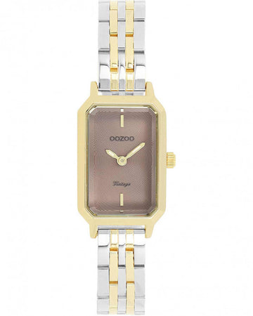 Ρολόι OOZOO Timepieces Two Tone Metallic Bracelet C20425