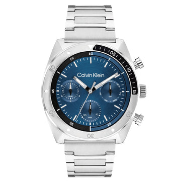 Calvin Klein Flex Silver Stainless Steel Bracelet