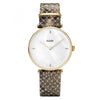 Cluse Triomphe Almond Python Leather Strap