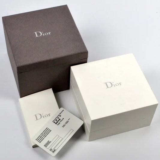 Christian Dior Elegant Silver Stainless Steel Bracelet