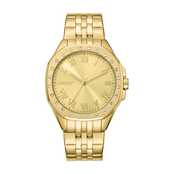 DKNY Brooklyn Maxi Gold Stainless Steel Bracelet