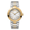 DKNY Eastside Logo Two Tone Stainless Steel Bracelet