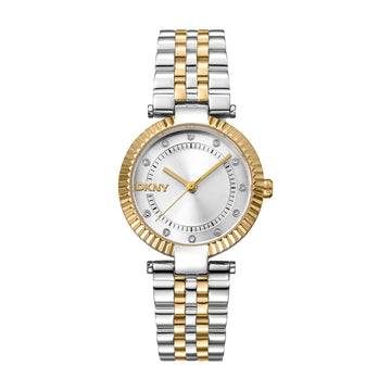 DKNY Essential Glitz Silver Stainless Steel Bracelet