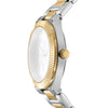 DKNY Logo Two Tone Stainless Steel Bracelet