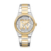 DKNY Logo Two Tone Stainless Steel Bracelet