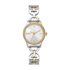 DKNY Γυναικείο Ρολόι Quartz Δίχρωμο με Ασημί Καντράν  DK1L113M0265