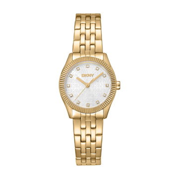 DKNY Logo Gold Stainless Steel Bracelet