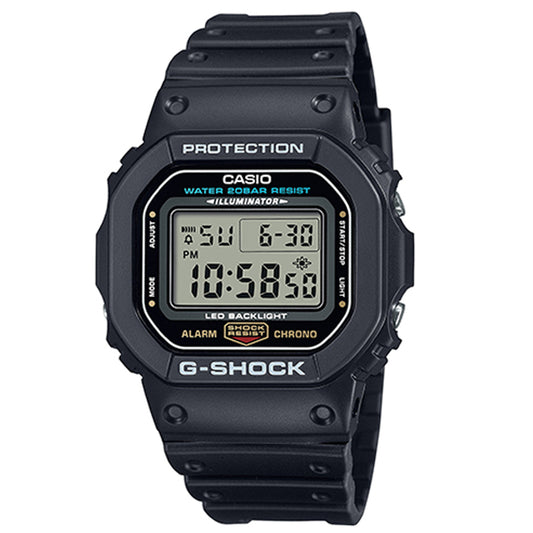 Casio G-Shock Black Rubber Strap