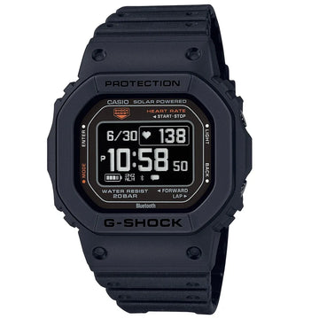 Ρολοί ανδρικό Casio G-Shock DW-H5600-1ER με rubber και ψηφιακό καντράν