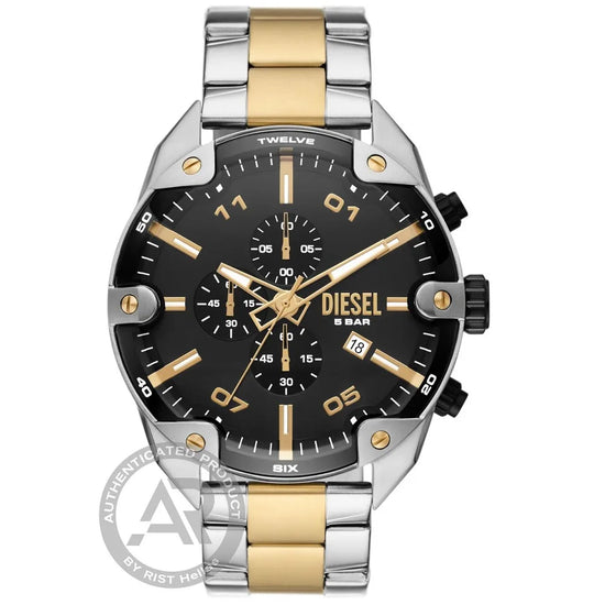Diesel Two-Tone Spiked Chronograph DZ4627V