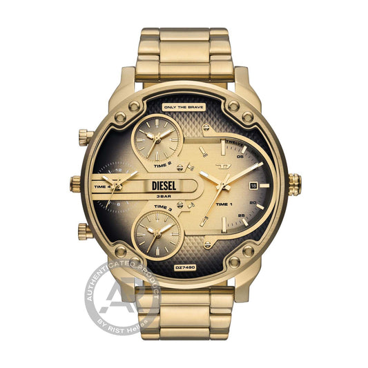 Diesel Mr. Daddy Slim Chronograph Gold Stainless Steel Bracelet