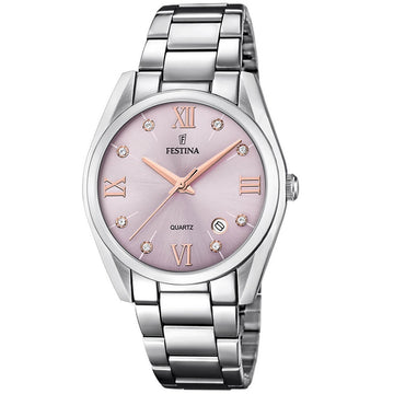 Festina Lady Silver Stainless Steel Bracelet