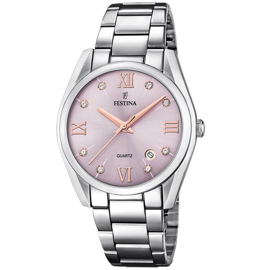 Festina Lady Silver Stainless Steel Bracelet