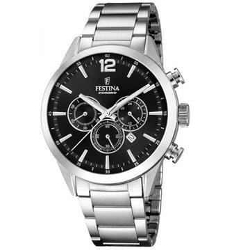FESTINA Silver Stainless Steel Chronograph