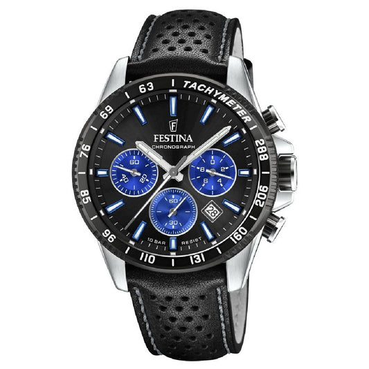 Festina Chronograph Leather Strap