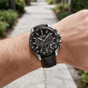 Ρολόι ανδρικό Festina Chronograph F20561-4 με λουρί και μαύρο καντράν