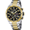 Festina Chronograph Two Tone Stainless Steel Bracelet