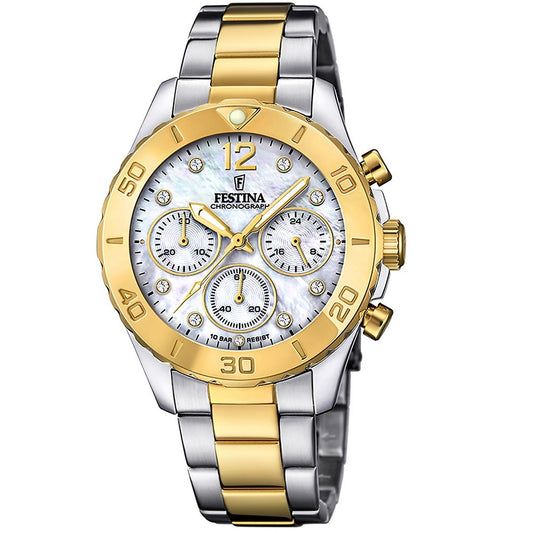 Festina Boyfriend Ρολόι Χρονογράφος με μπρασελέ F20604-1