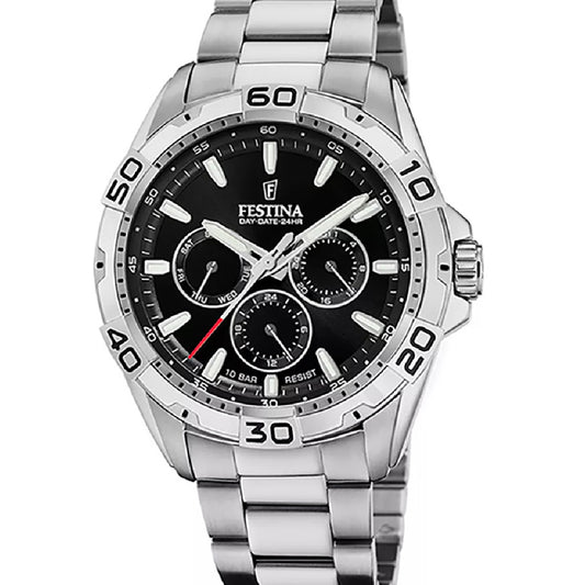 Festina Silver Stainless Steel Bracelet