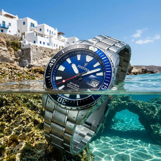 FESTINA Divers Stainless Steel Bracelet
