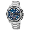 Festina Chronograph Silver Stainless Steel Bracelet