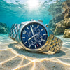 Festina Chronograph Silver Stainless Steel Bracelet