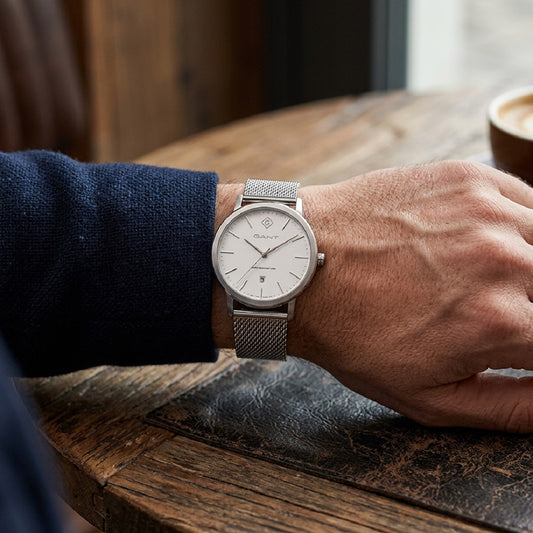 Gant Delaware Silver Stainless Steel Bracelet
