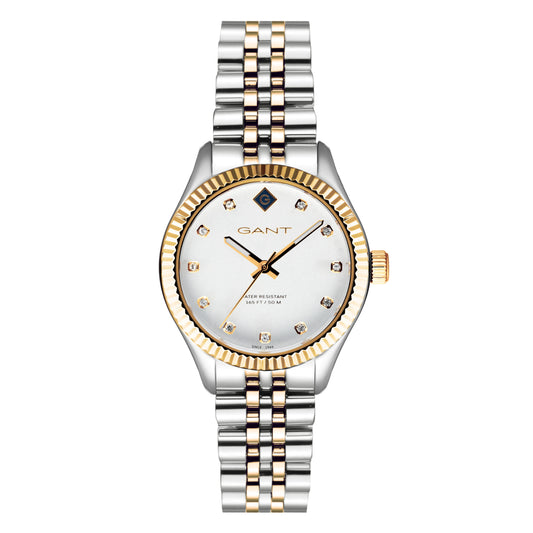 Gant Sussex Stones Two Tone Stainless Steel Bracelet