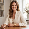 Γυναικείο Ρολόι GANT Χρυσό με Κρύσταλλα και Μεταλλικό Μπρασελέ