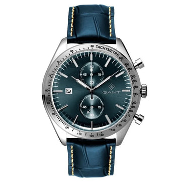 GANT Northampton Chronograph G142003 με μπλε δερμάτινο λουρί