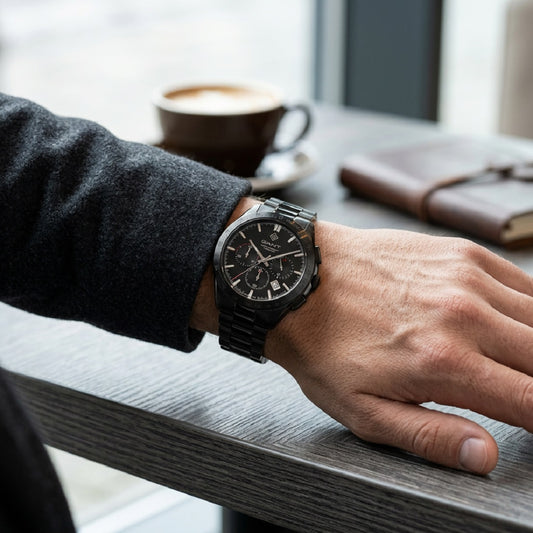 Gant Hammondsport Chronograph Black Stainless Steel Bracelet