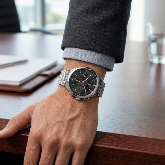 Gant Webster Silver Stainless Steel Bracelet