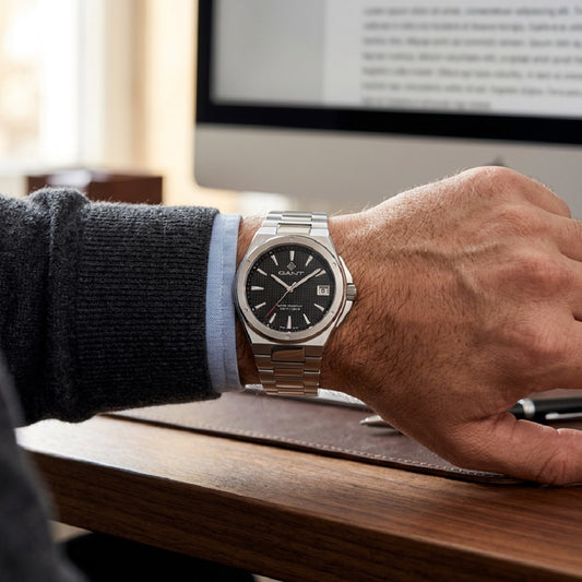 Gant Marshfield Silver Stainless Steel Bracelet