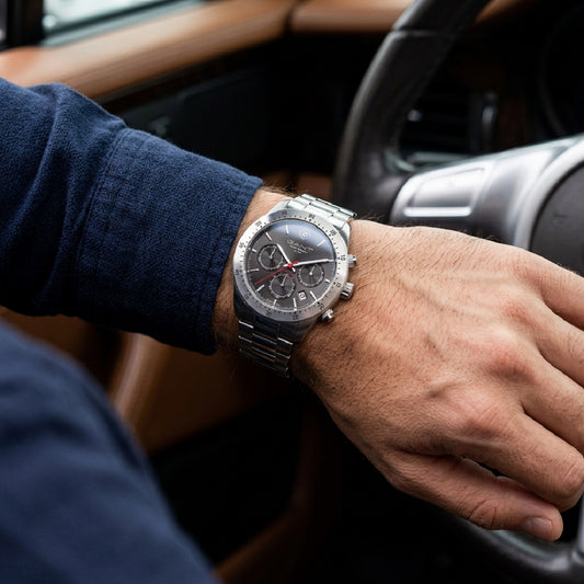 Gant Greenfield Chronograph Silver Stainless Steel Bracelet