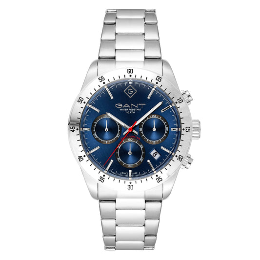 Gant Greenfield Chronograph Silver Stainless Steel Bracelet