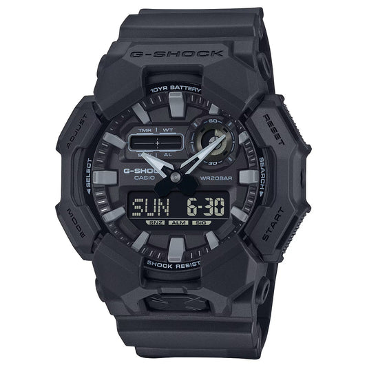 Ανδρικό Ρολόι Casio G-Shock Μαύρο με Ψηφιακή & Αναλογική Ένδειξη