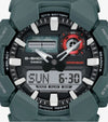 Ρολόι Ανδρικό Casio G-Shock Αναλογικό Ψηφιακό Πετρόλ GA-010-2AER