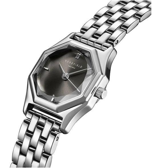 Rosefield Gemme Silver Stainless Steel Bracelet