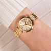 Guess Array Gold Stainless Steel Bracelet