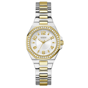 GUESS CONTESSA  Γυναικείο Ρολόι Δίχρωμο με Κρύσταλλα GW0877L5