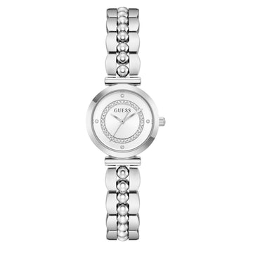 GUESS Γυναικείο Ρολόι Ασημί με Κρύσταλλα GW0994L1