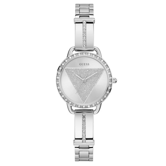 Guess Tri Bellini Silver Stainless Steel Bracelet