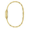 Ρολόι Γυναικείο Guess Lady Glitz Χρυσό με Ασημί Καντράν και Κρύσταλλα GW1016L2