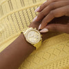 Ρολόι Γυναικείο Guess Χρυσό με Κρύσταλλα GW1037L2