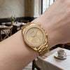 Ρολόι Γυναικείο Guess Χρυσό με Κρύσταλλα GW1037L2