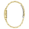 Ρολόι Γυναικείο Guess Crystal Frame Χρυσό με Χρυσό Καντράν και Κρύσταλλα GW1096L2