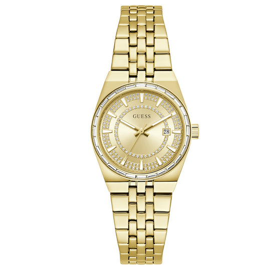 Ρολόι Γυναικείο Guess Χρυσό με Κρύσταλλα GW1119L2