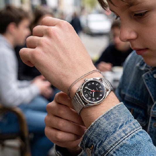 Gant Graduate Silver Stainless Steel Bracelet