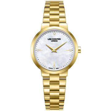 Lee Cooper LC08225.120  Γυναικείο Ρολόι με Χρυσό Μεταλλικό Μπρασελέ