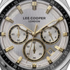 Ρολόι Ανδρικό Lee Cooper London Χρονογράφος Ασημί LC08273.330